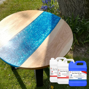 R&eacute;sine &eacute;poxy pour bois de table de rivi&egrave;re 