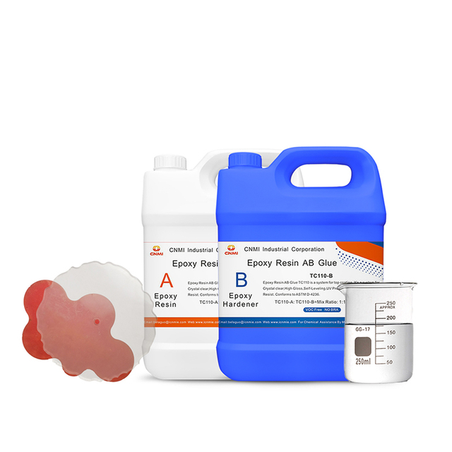 3,78 l kristalheldere kunsthars-epoxyhars