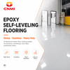 Zelfnivellerende epoxyharsvloer voor farmaceutische fabriek, kantoor-CMMI