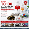 TC130 2:1 Resina epoxi flexible transparente como el cristal|CNMI