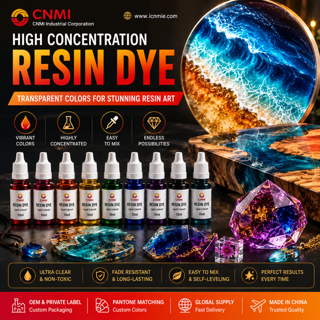 Encre liquide &agrave; base d'alcool, pigment liquide &agrave; haute concentration, colorant en r&eacute;sine pour peinture, artisanat d'art en r&eacute;sine | CNMI